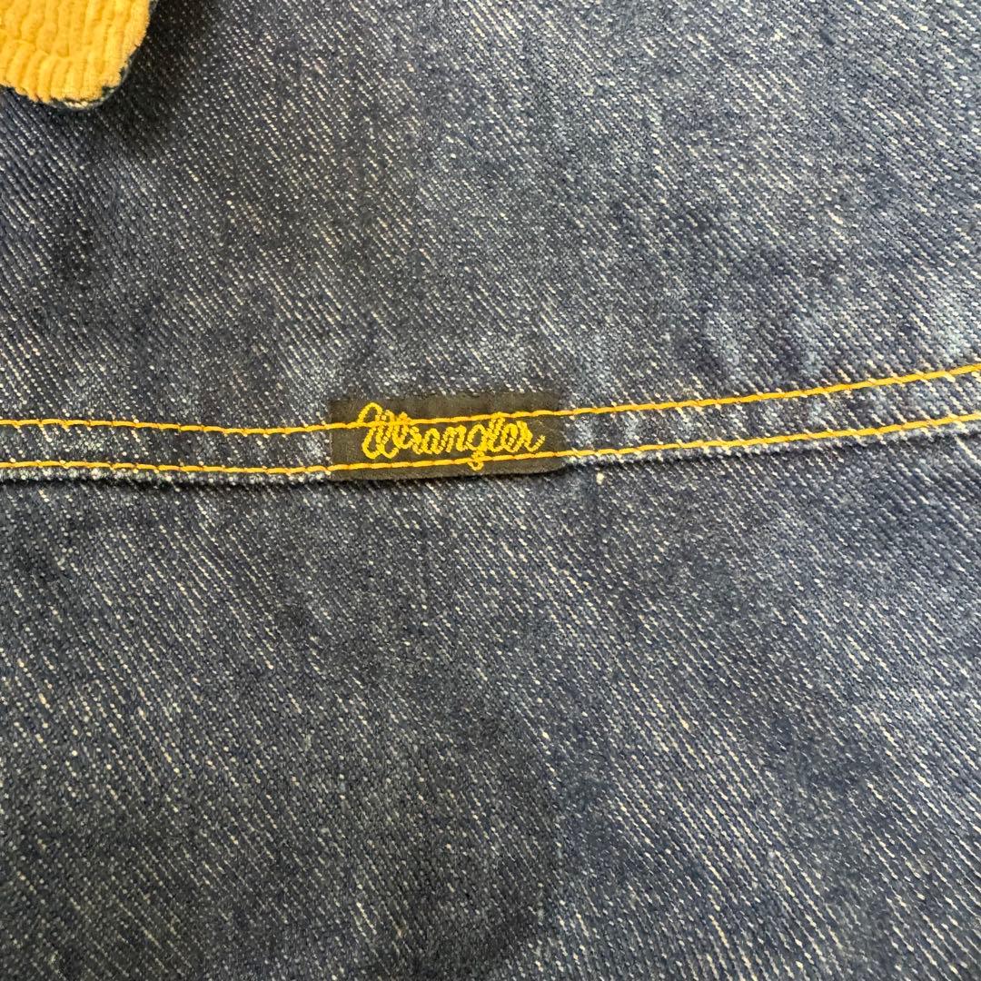 Wrangler BLUE BELL ブランケット付きデニムジャケット Lサイズ