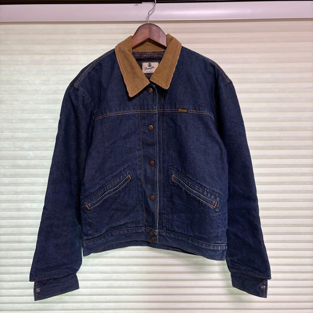 Wrangler BLUE BELL ブランケット付きデニムジャケット Lサイズ