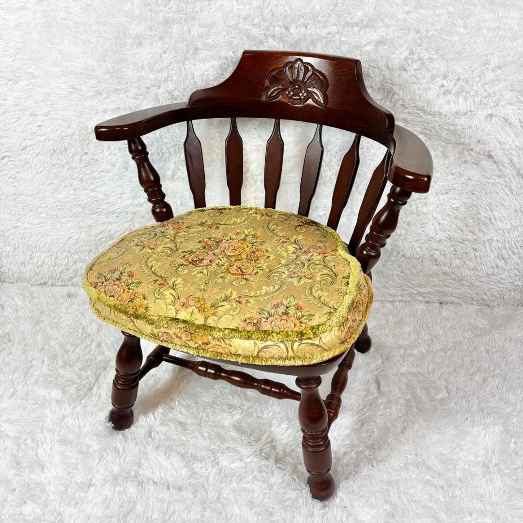 【美品】飛騨産業　WINDS 太平　ウィンザーチェア　アームチェア　クッション付