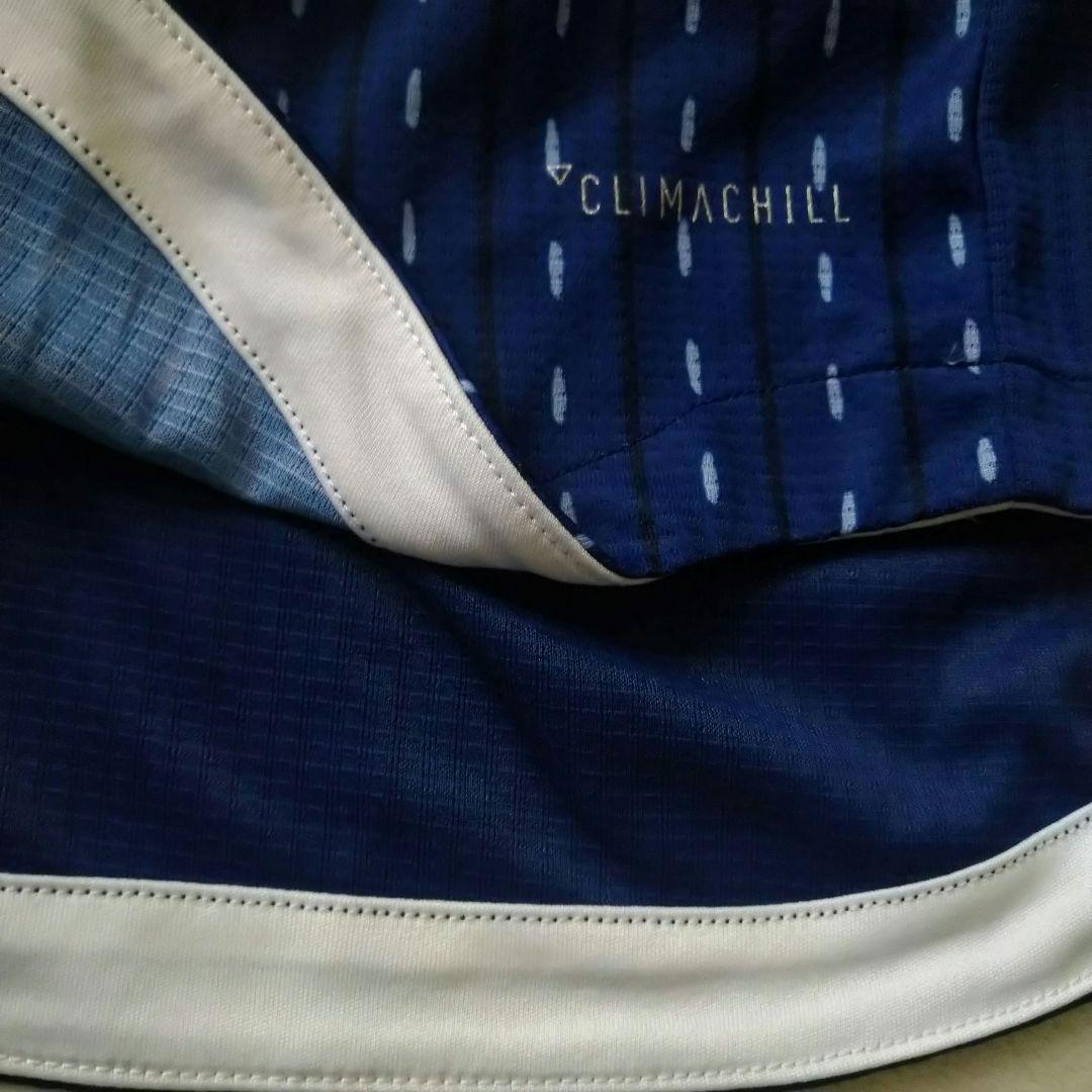 adidas なでしこジャパン 日本代表 サッカーシャツ 14 紺 M