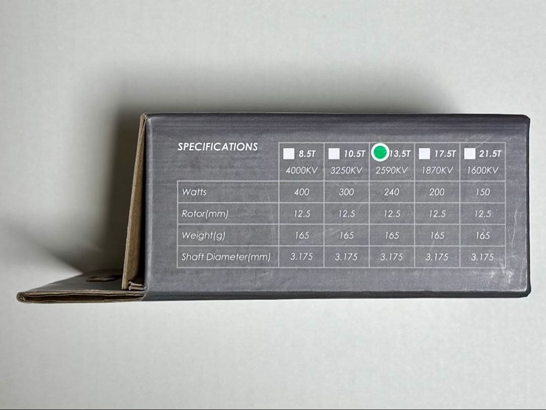 新品・未開封品 ヨコモ ZERO3 ブラシレス モーター 13.5ターン