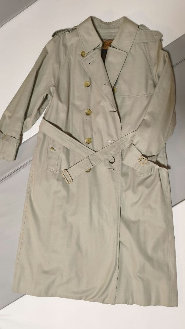 バーバリー　トレンチコート　ロングコート　ライナー付　ノバチェック