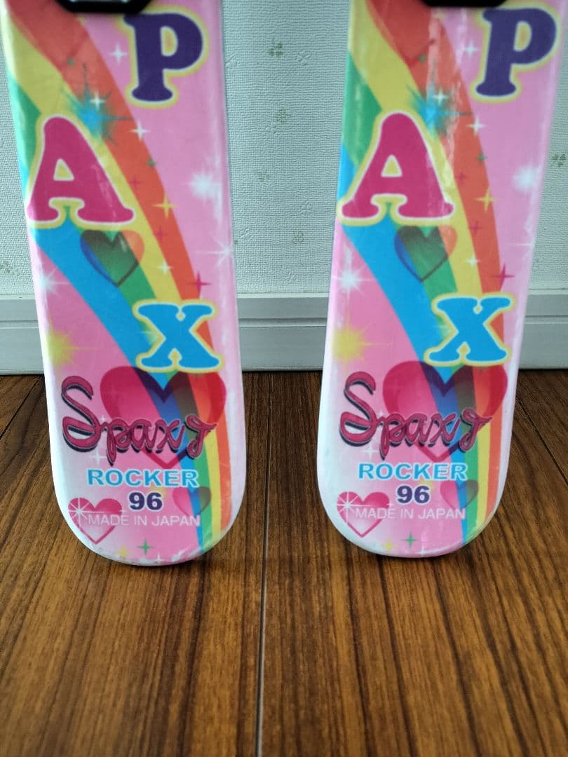 KAZAMA スキー セット ケース付き 板96cm ブーツ17〜18cm