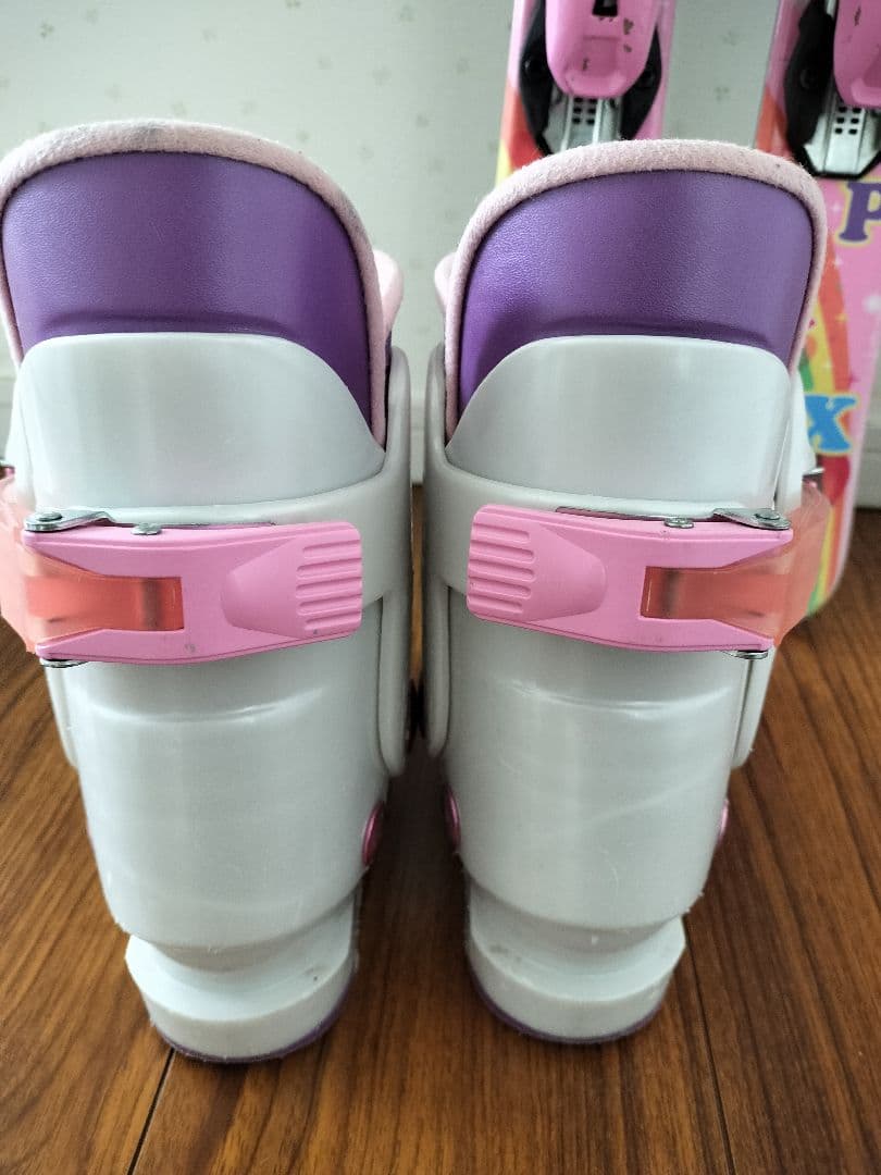 KAZAMA スキー セット ケース付き 板96cm ブーツ17〜18cm