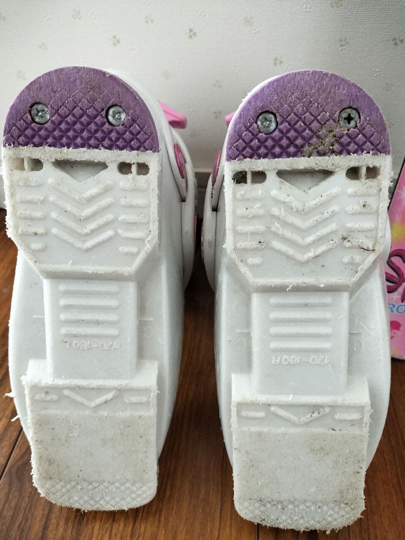 KAZAMA スキー セット ケース付き 板96cm ブーツ17〜18cm