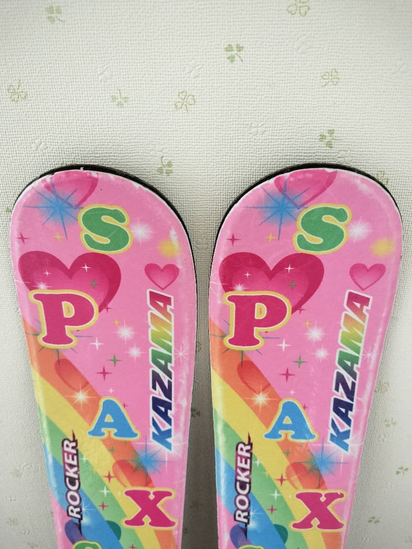 KAZAMA スキー セット ケース付き 板96cm ブーツ17〜18cm