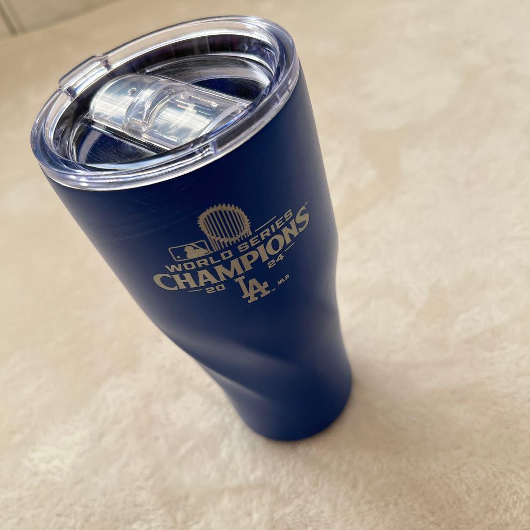 LAドジャースダジアム購入♪ 新品！　大谷翔平WS優勝記念　タンブラー限定