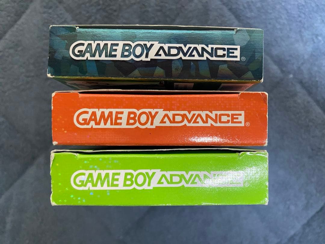 ゲームボーイアドバンス＋ポケモンソフト3本セット