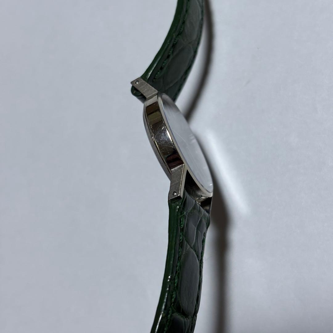 ロレックス レディース　手巻き　チェリーニ　750無垢ケース　社外革ベルト