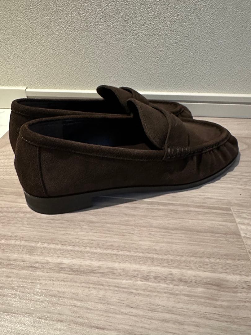 新品未未使用❣️ LE TALON レザーソフトギャザーローファー