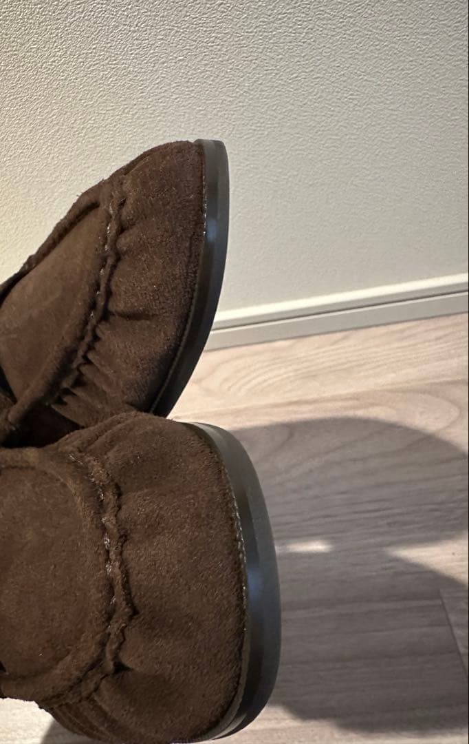 新品未未使用❣️ LE TALON レザーソフトギャザーローファー