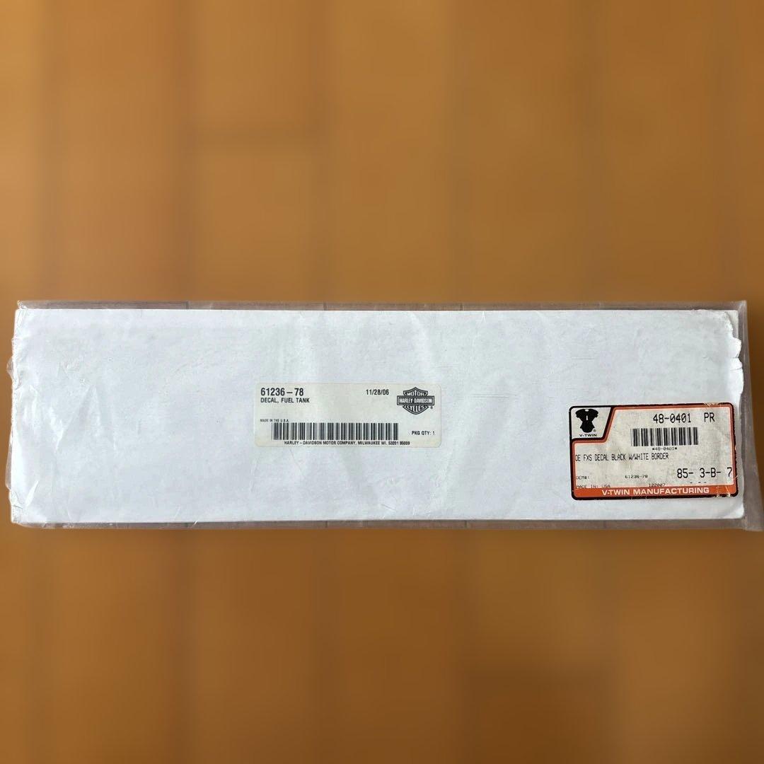 ハーレー　FX ローライダー　純正デカール　タンク　ビンテージ　デッドストック