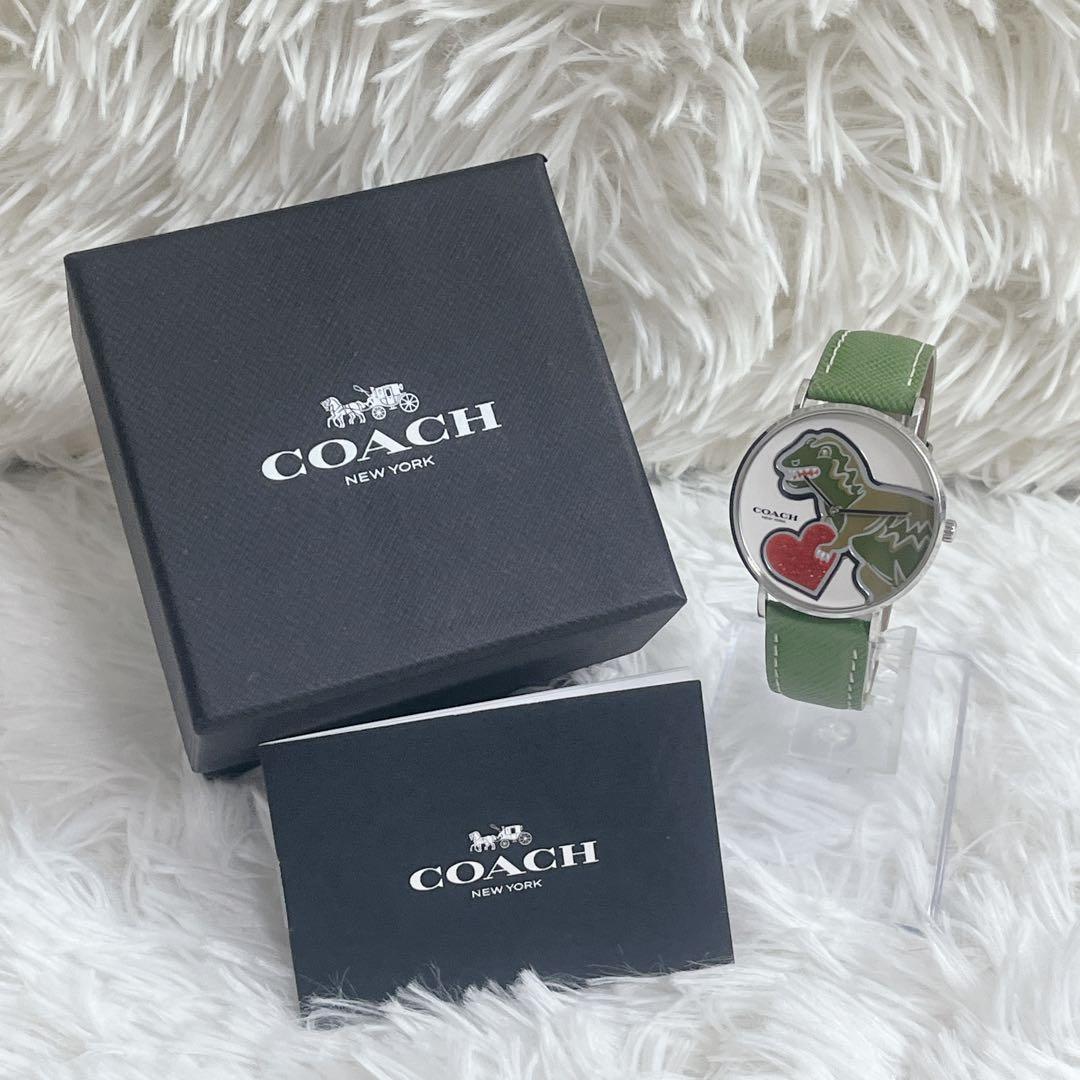 COACH コーチ ペリー レキシー 恐竜 腕時計