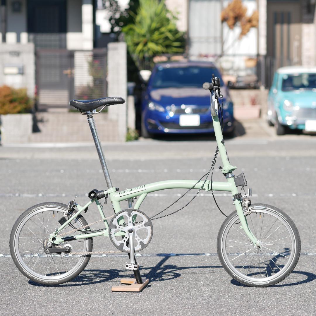 英国製　ブロンプトン　セージグリーン　廃盤色　　M3L　外装変速カスタム対応