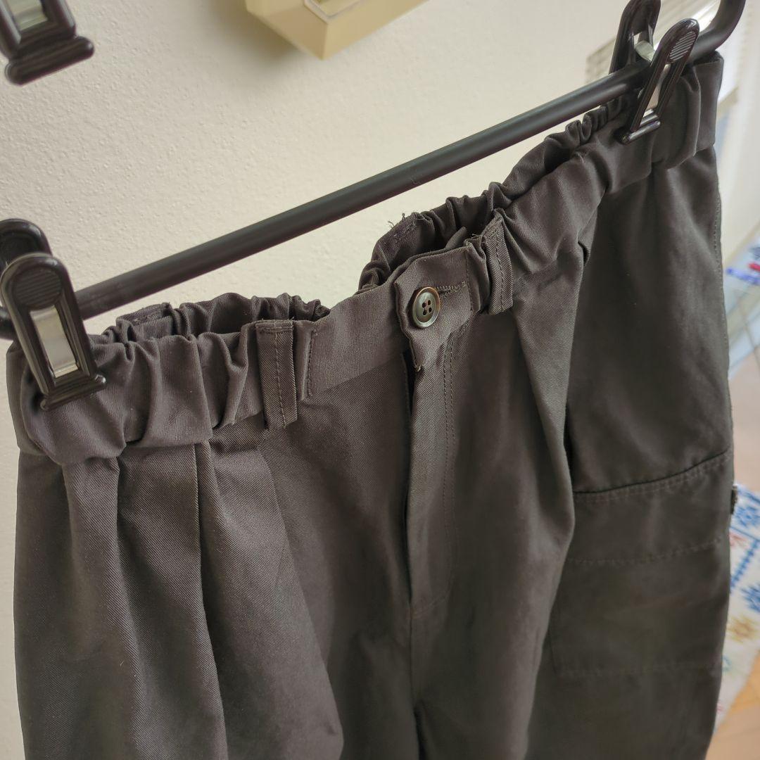 新品　tumugu　ワイドテーパードパンツ