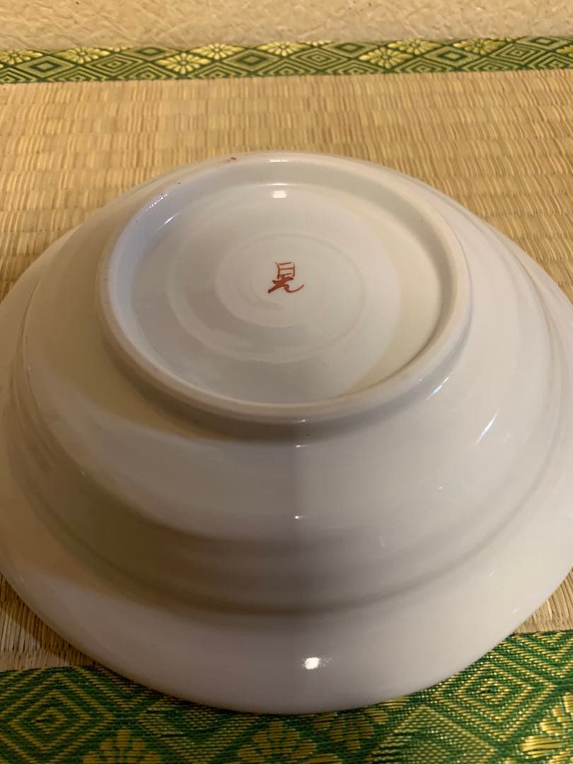 色絵間道文深盛皿揃　五客揃い 魯山人写し　没後50周年記念特別企画限定品　九谷焼