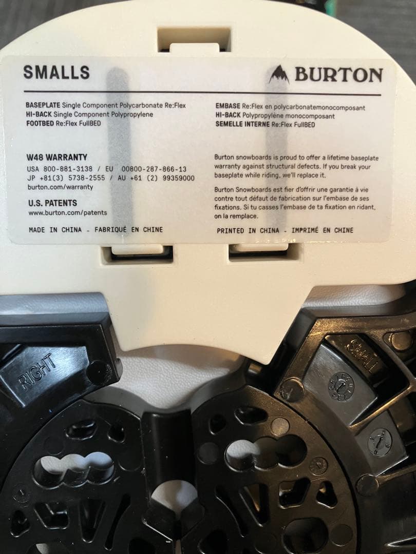 【SALOMON】 &【BURTON】　キッズ　スノーボードSET スポンジボブ