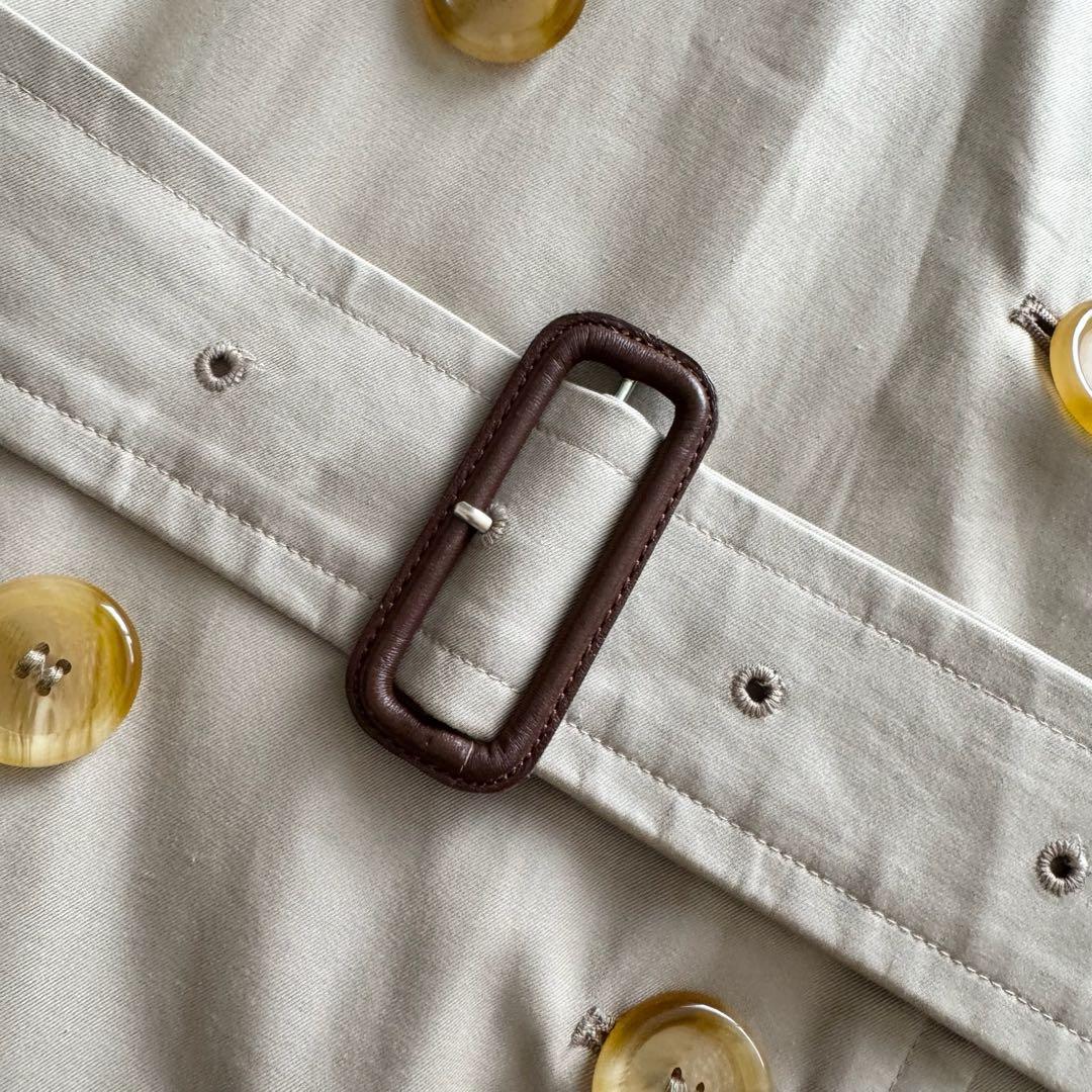 バーバリーズ　トレンチコート　ノバチェック　ライナー付　イングランド製　ベージュ