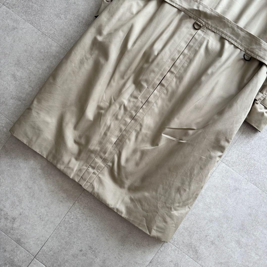 バーバリーズ　トレンチコート　ノバチェック　ライナー付　イングランド製　ベージュ