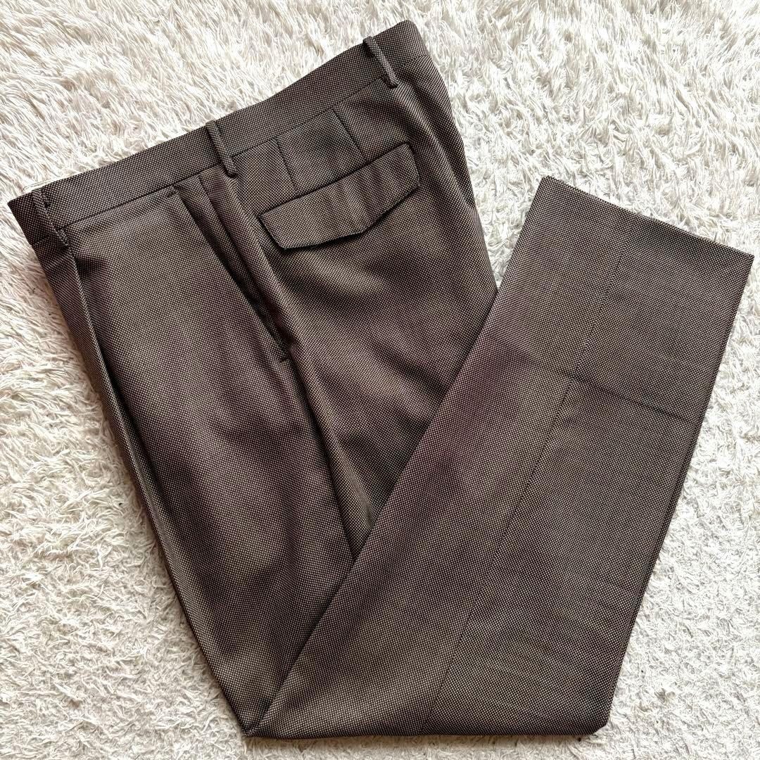 ★3ピース★ ORIHICA セット アップスーツ バーズアイ ストレッチ