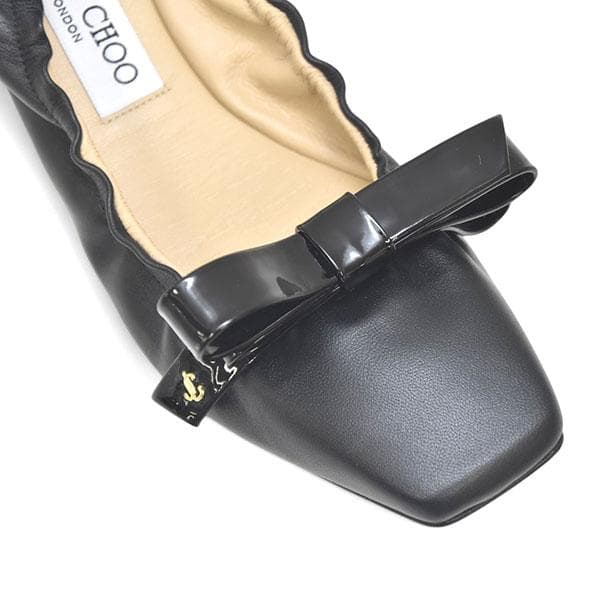 美品❤️ジミーチュウ バレエシューズ 37(約24cm)12800→