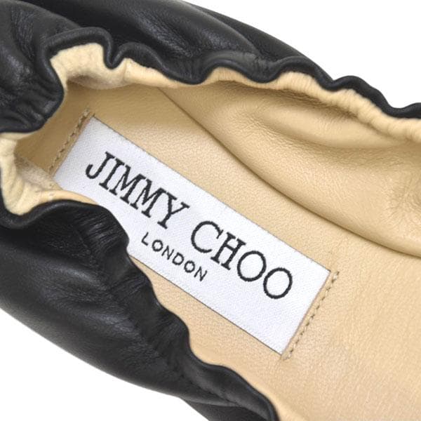 美品❤️ジミーチュウ バレエシューズ 37(約24cm)12800→