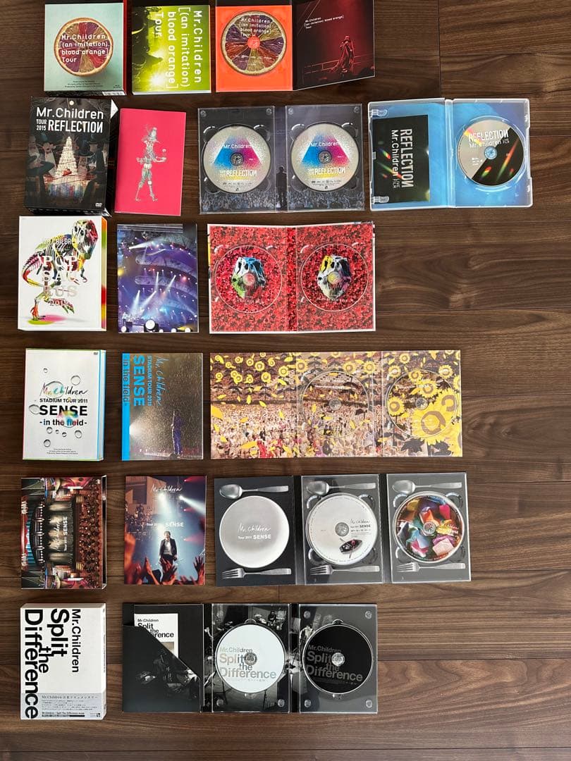 Mr.Children Live DVD, Blue-ray, アルバム