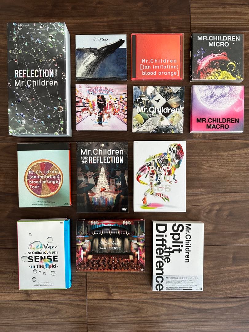 Mr.Children Live DVD, Blue-ray, アルバム