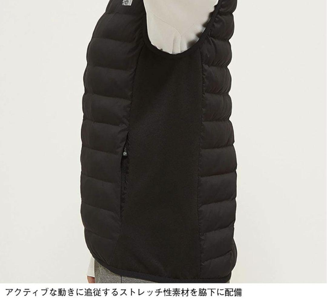 ザ・ノースフェイス　レッドランプロベスト　NYW81972　ブラック　Мサイズ
