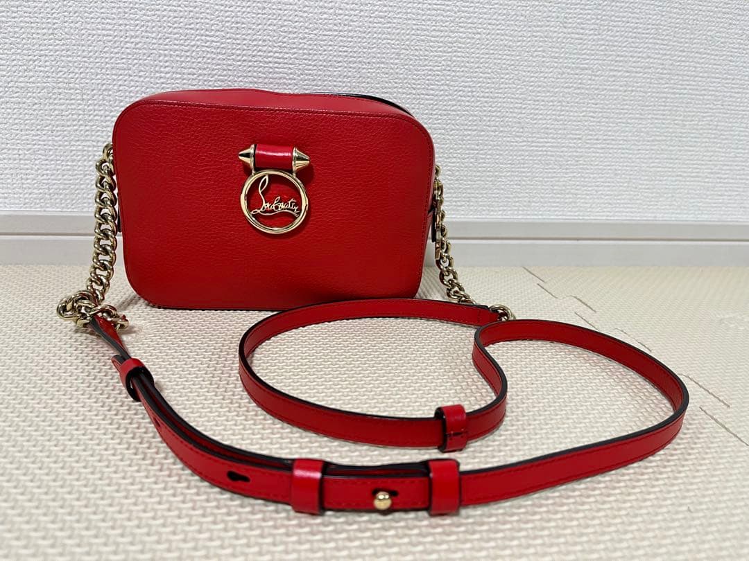 Christian Louboutin 赤 ショルダーバッグ