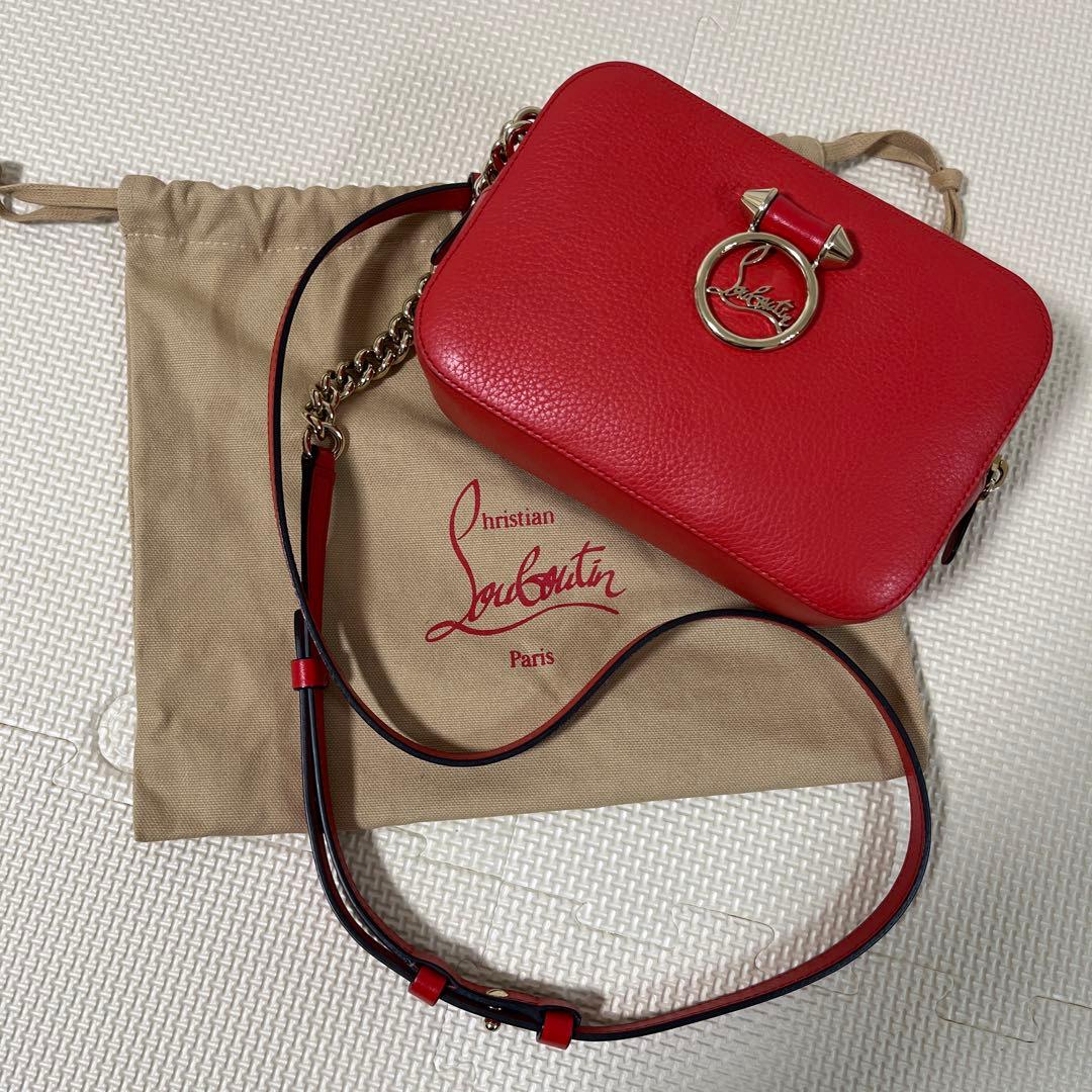 Christian Louboutin 赤 ショルダーバッグ