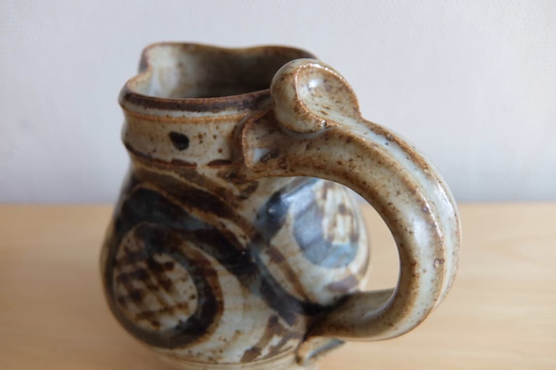 ロイ・マーティン＆千恵子作 ジャグ・水差 、カラフェ、デキャンタ、花器としても