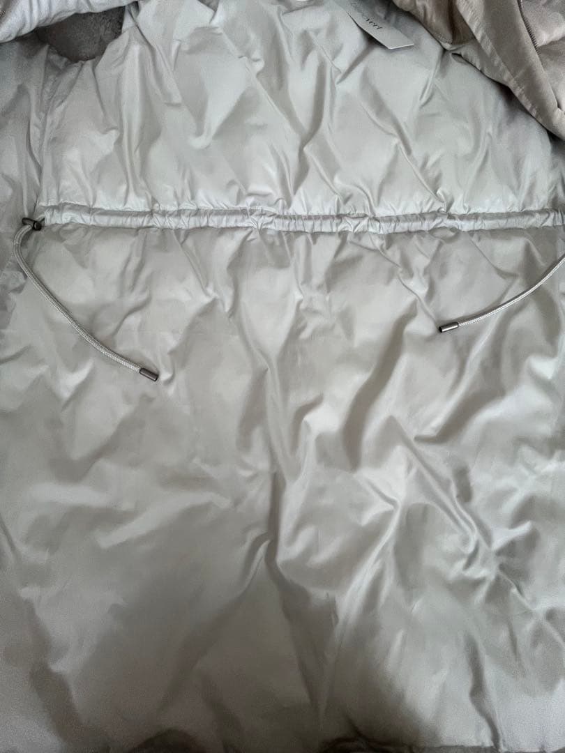 新品　blancvert ベージュ キルティングダウンベスト　89100円