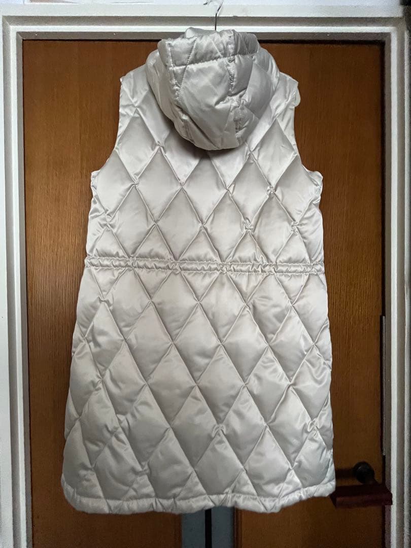 新品　blancvert ベージュ キルティングダウンベスト　89100円