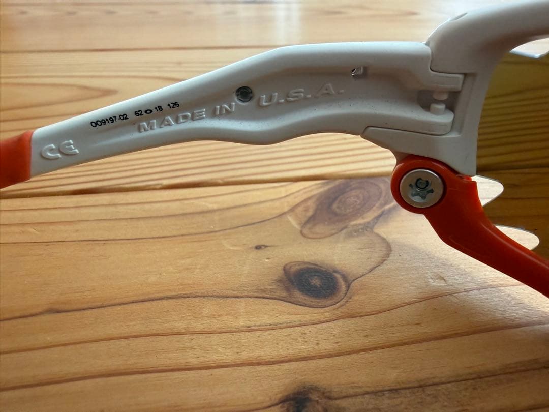 オークリー　レーシングジャケット正規品 装着レンズ社外