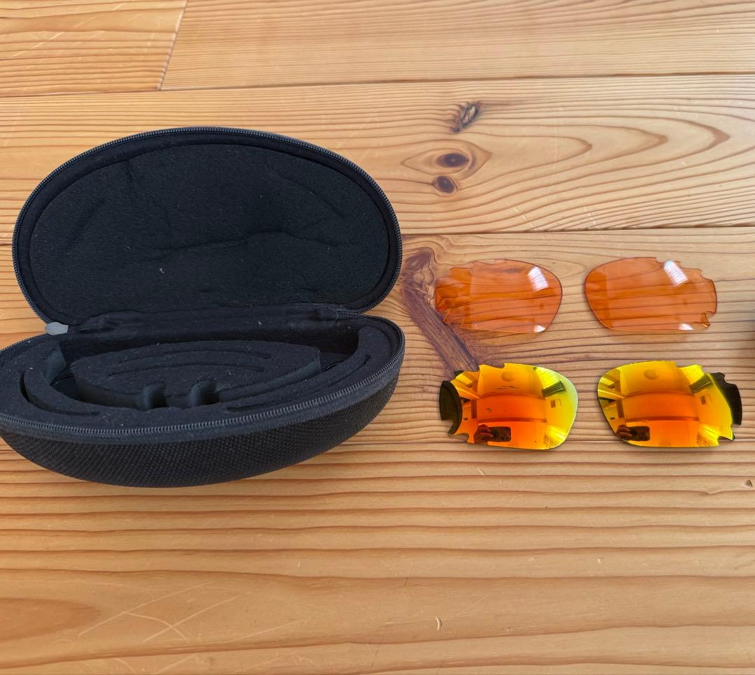 オークリー　レーシングジャケット正規品 装着レンズ社外