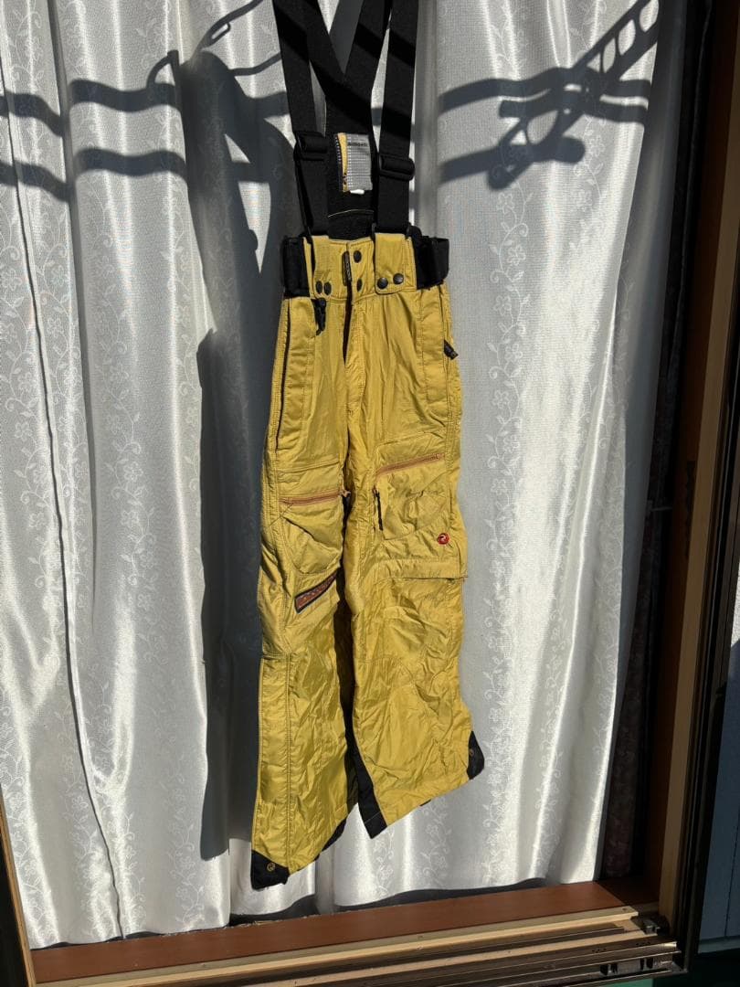 ROSSIGNOL スキーウェア SSサイズ イエロー