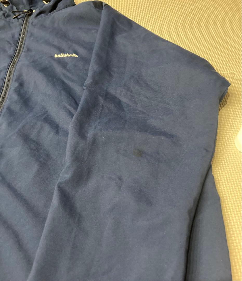 ballaholic セットアップ　ボーラホリック ナイロン　ネイビー