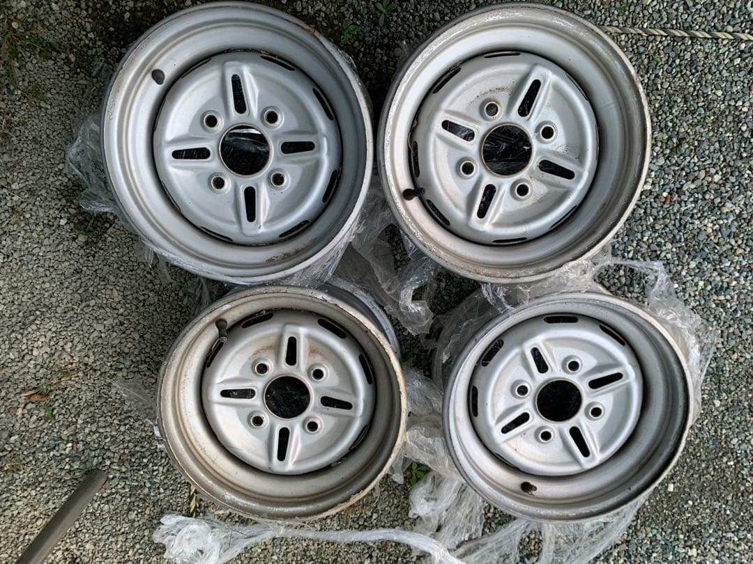 カートホイール 深リム 鉄チン