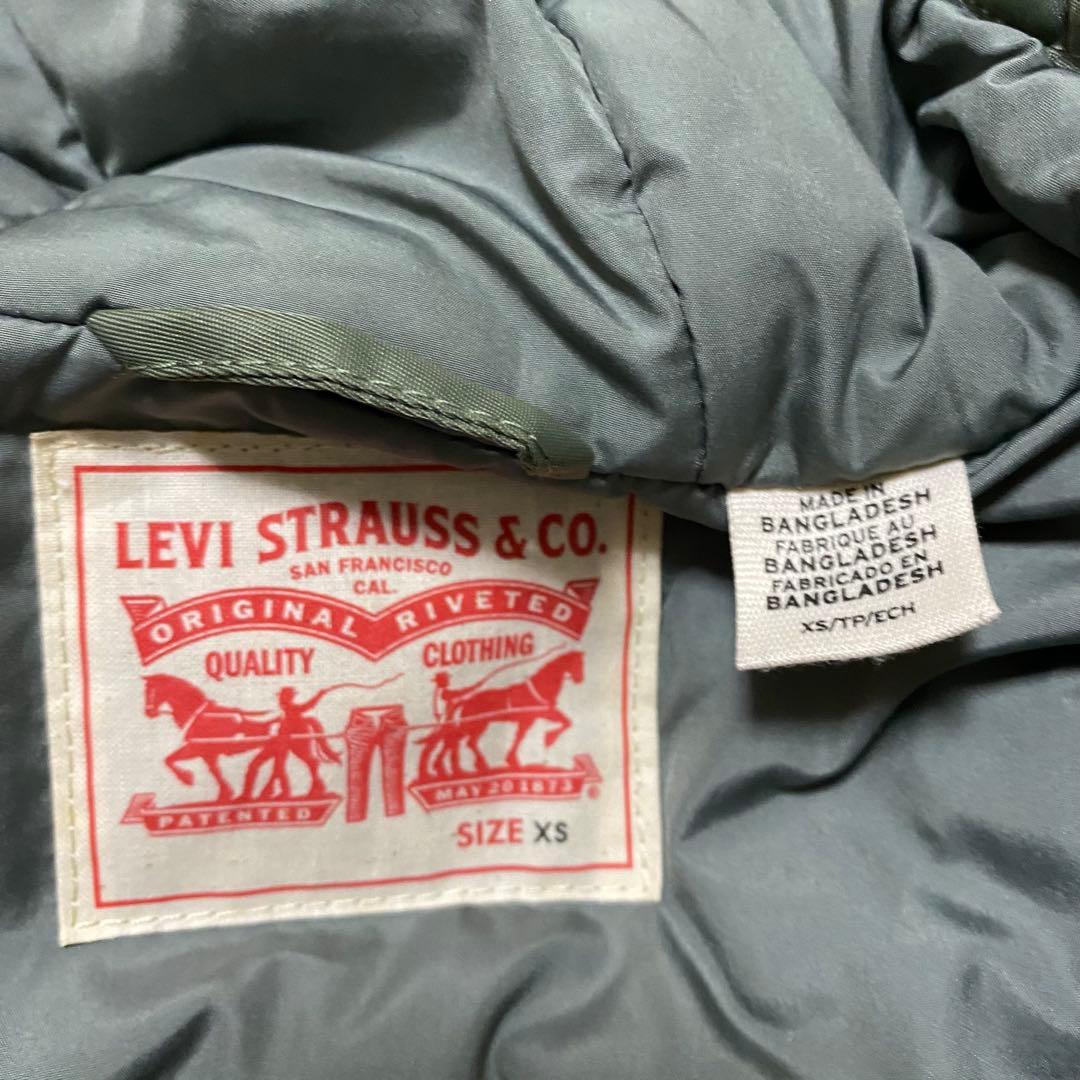 LEVI’S ファー ダウンジャケット N-2B ミリタリージャケット y2k