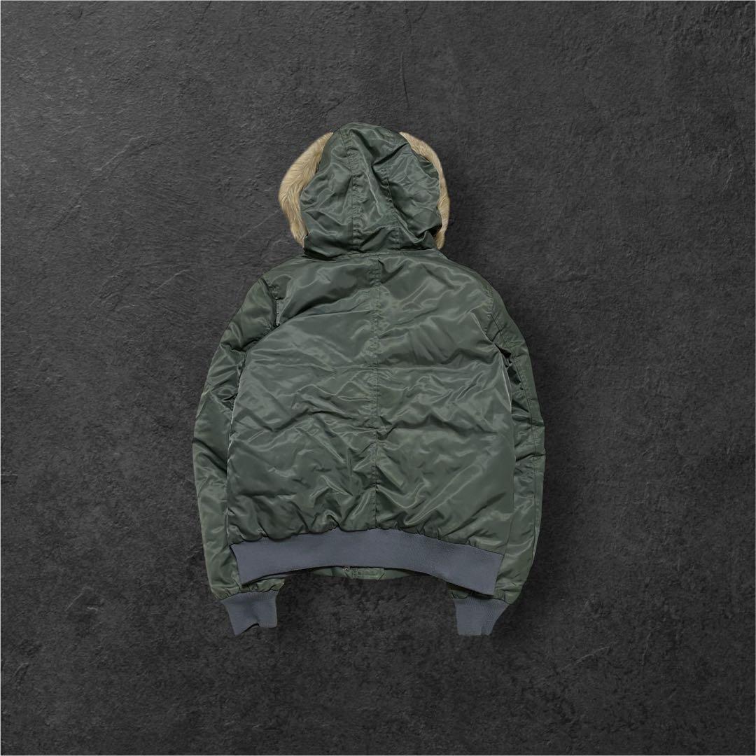LEVI’S ファー ダウンジャケット N-2B ミリタリージャケット y2k