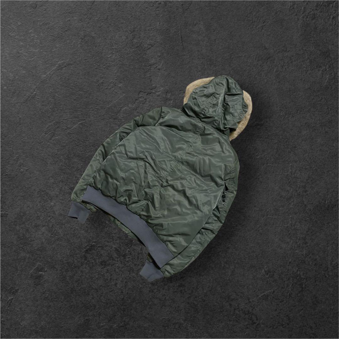 LEVI’S ファー ダウンジャケット N-2B ミリタリージャケット y2k