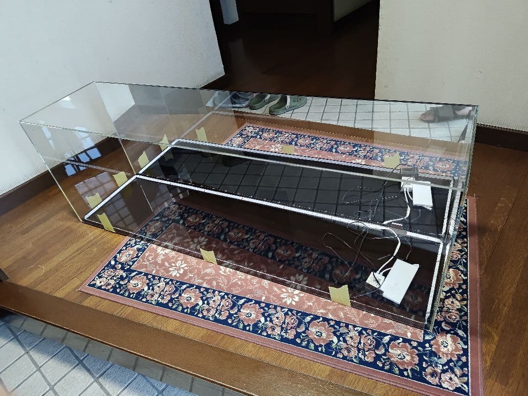 大型アクリルケース　１２０×３０×４１ｃｍ　フィギュアケース