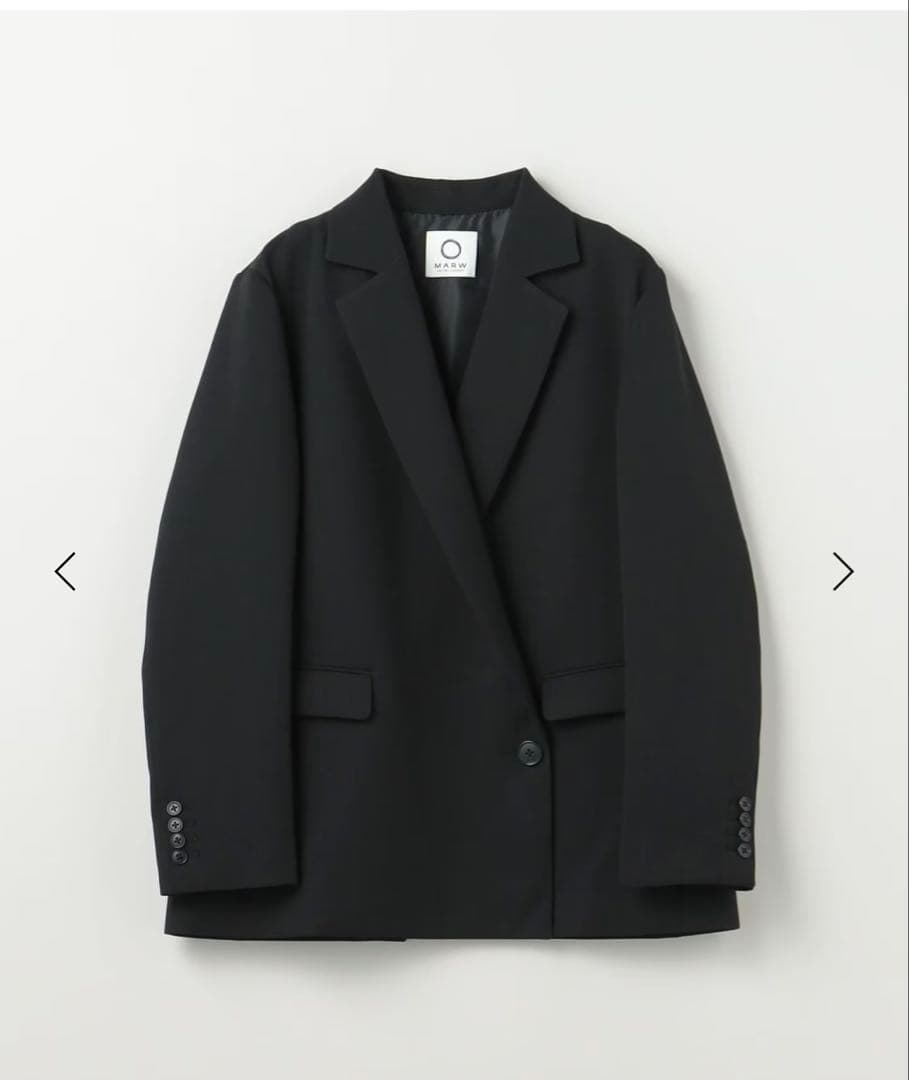 新品未使用✨今季✨MARW バックアシンメトリージャケット 36