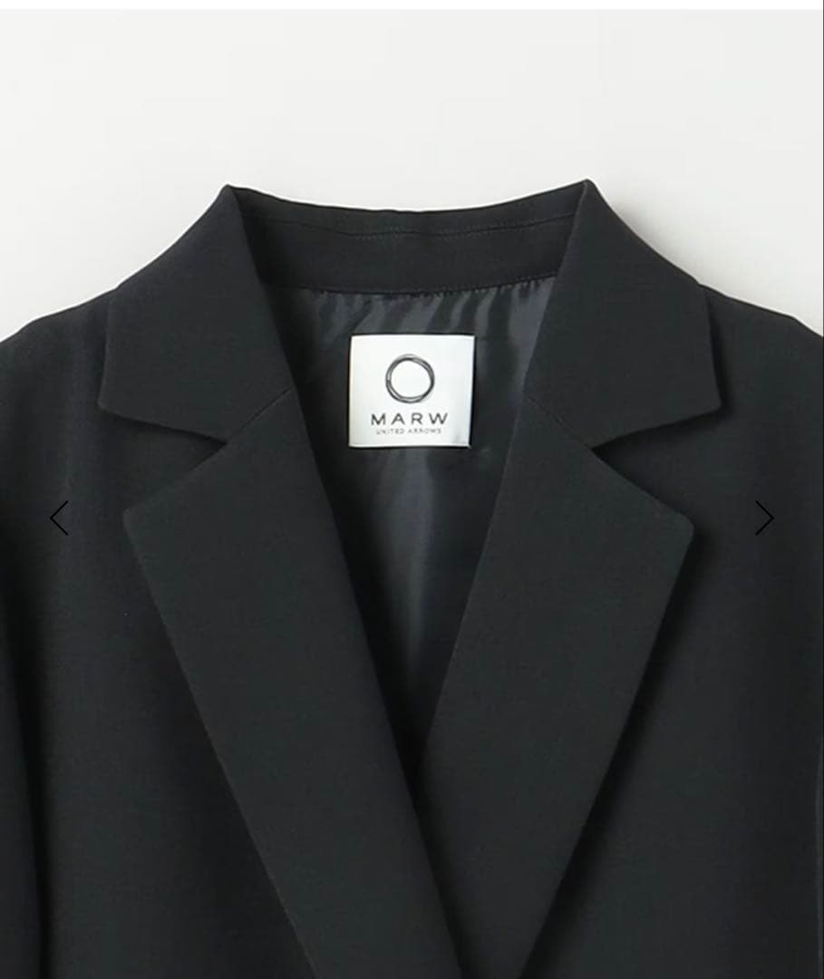 新品未使用✨今季✨MARW バックアシンメトリージャケット 36