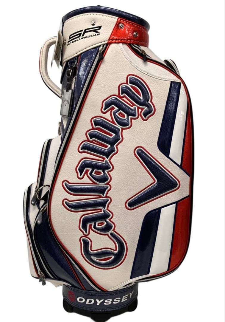 未使用！有名ゴルファー多数サイン入り！Callaway ツアーキャディーバッグ