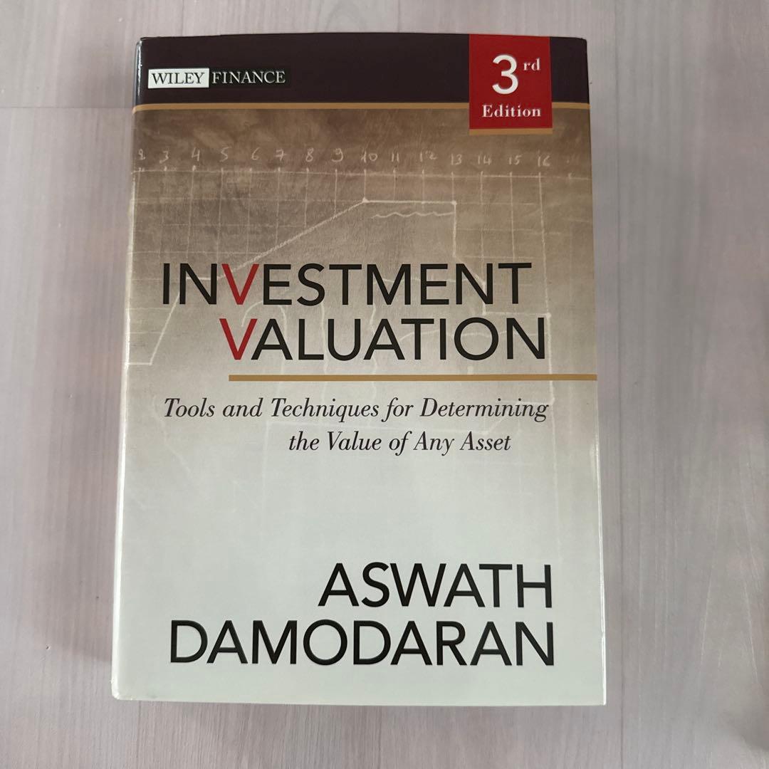 語学・辞書・学習参考書 INVESTMENT VALUATION 3rd Edition