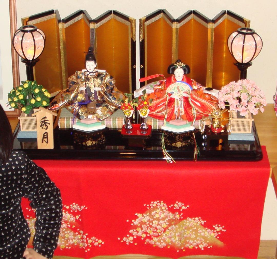 しあわせのお荷物　お内裏様とお雛様セット一式