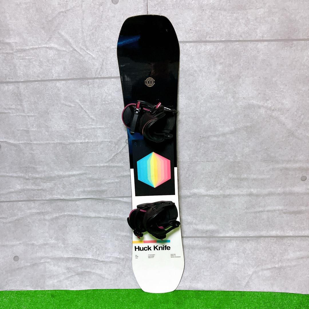 salomon Huck Knife 139 スノーボード ビンディング付き
