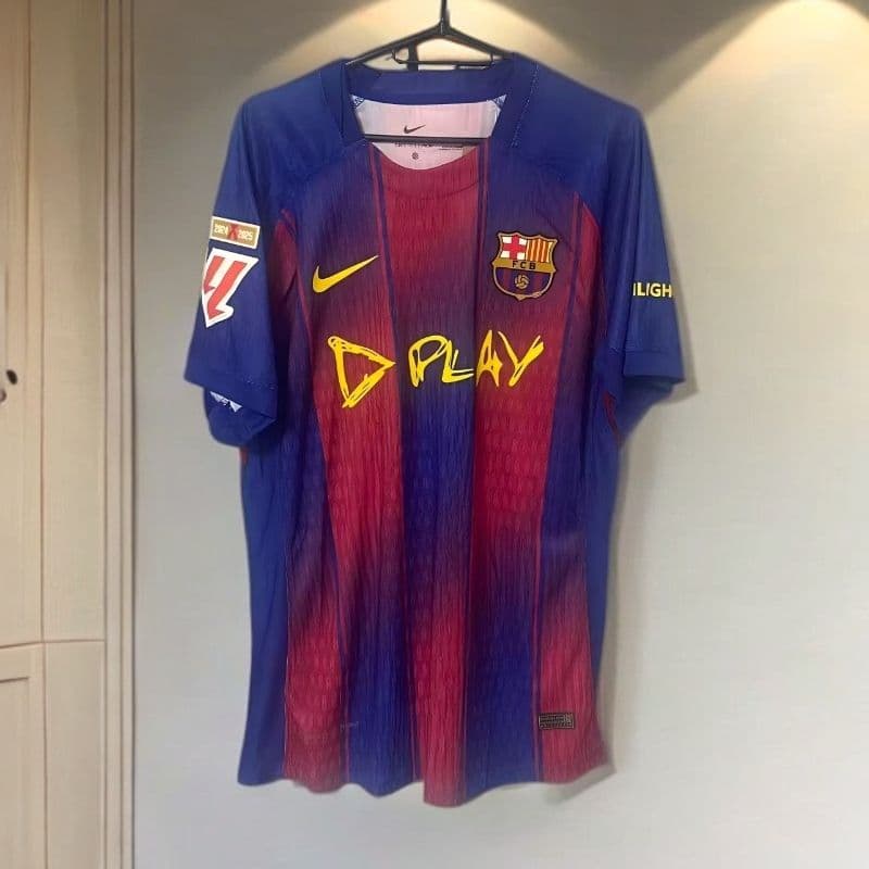 Ed Sheeran 2026 バルセロナ 8番 半袖シャツ ペドリ PEDRI